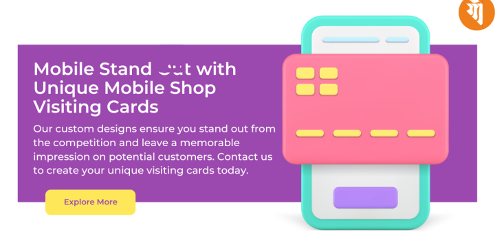 Your Business, Your Card: Personalize Your Mobile Shop Visiting Card Experience!
