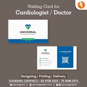 Visiting Cards for Cardiologists: Detail-Oriented Excellence