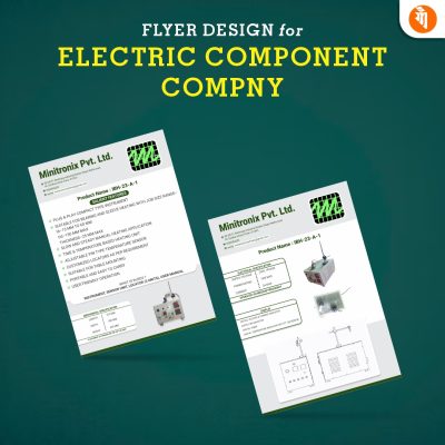 Brochure designing services for company - manufacturing company brochure design