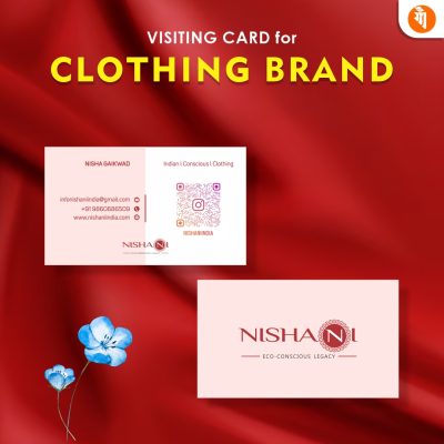 Business card for clothing Brand | Visiting card for clothing boutique