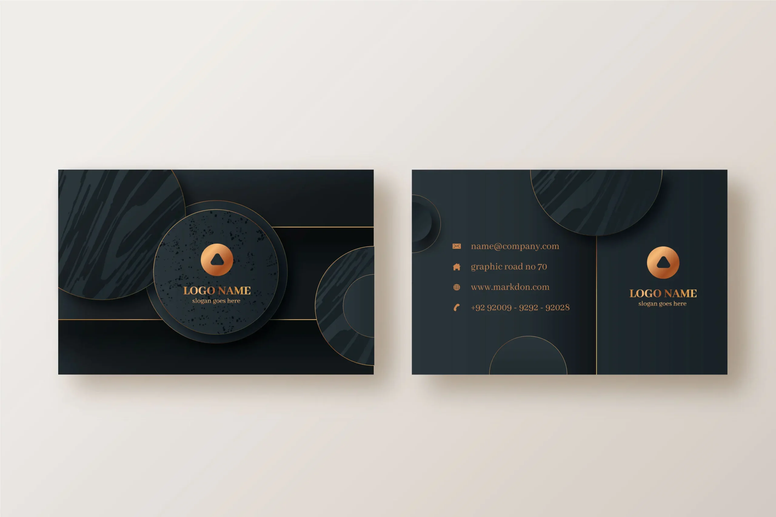Visiting Card Designed layout